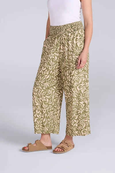 Carbis Womens Cropped Beach Pants