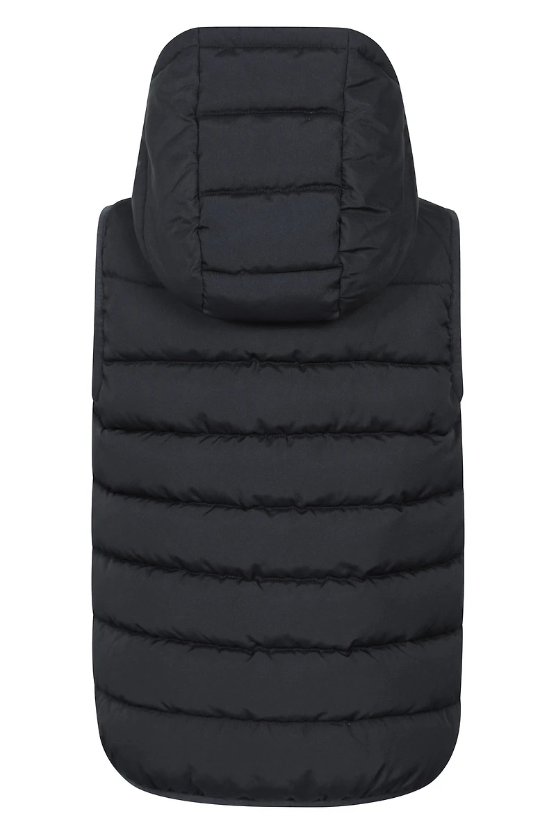 Rocko Kids Water Resistant Hooded Padded Gilet