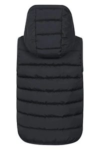 Rocko Kids Water Resistant Hooded Padded Gilet