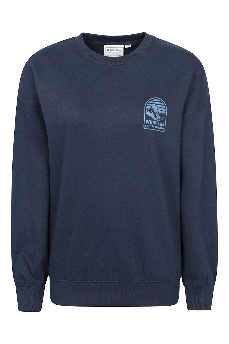 Whistler Graphic Womens Sweatshirt