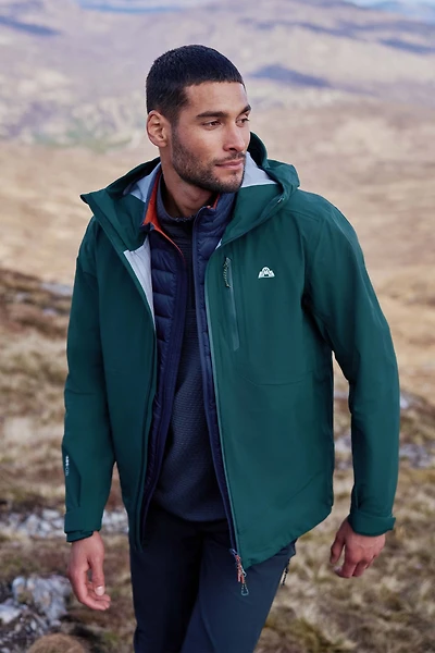EMS Tiber Mens 3 Layer Extreme Rain Jacket