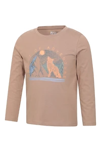 Spirit of Adventure Kids Graphic Long Sleeve T-Shirt