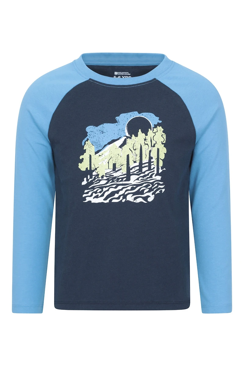 Circle Valley Kids Long Sleeve Graphic Tee