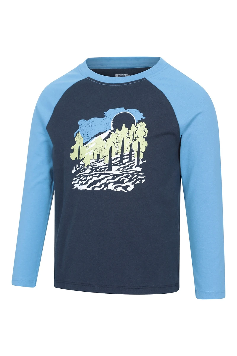 Circle Valley Kids Long Sleeve Graphic Tee