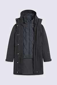 Luna Women’s 3-in-1 Long Waterproof Jacket
