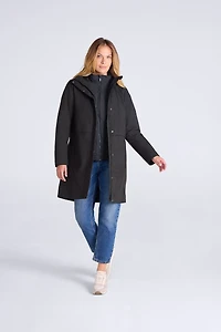 Luna Women’s 3-in-1 Long Waterproof Jacket