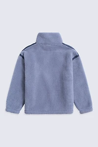Emberly Womens Contrast Binding Teddy Fleece