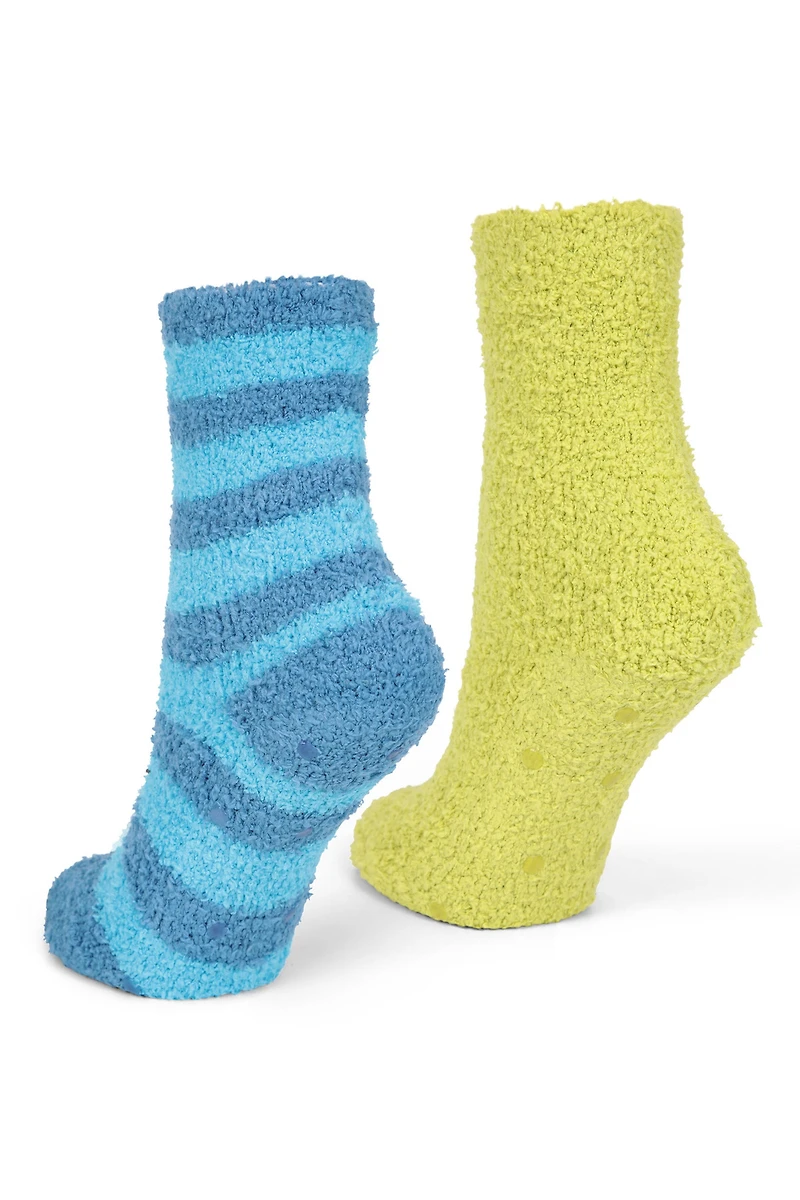 Kids Cosy Grippy Socks 2 Pack
