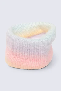 Animal Kids Rainbow Lined Hat Snood Glove Set