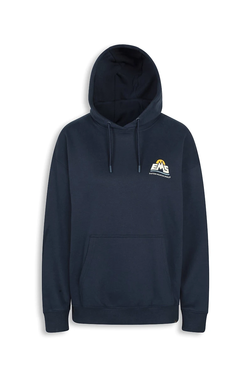 EMS Printed Womens Relaxed Fit Hoodie