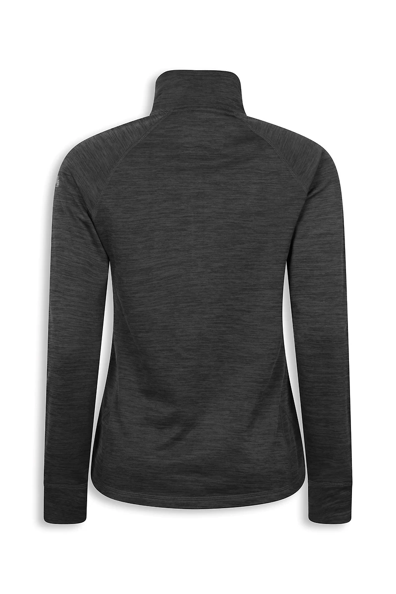 EMS Womens Quarter Zip Grid Midlayer