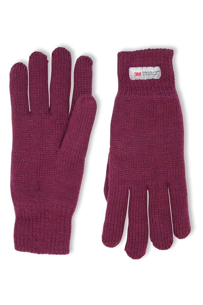 EMS Womens Thinsulate Fleece Lined Knitted Glove