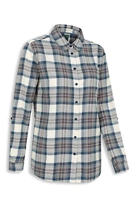 EMS Balsam Womens Long Line Flannel Shirt