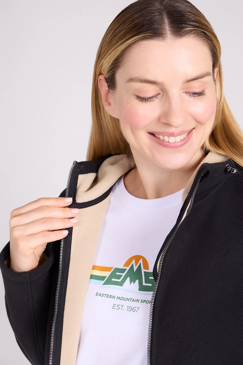 EMS Becca Womens Full Zip Hooded Fleece