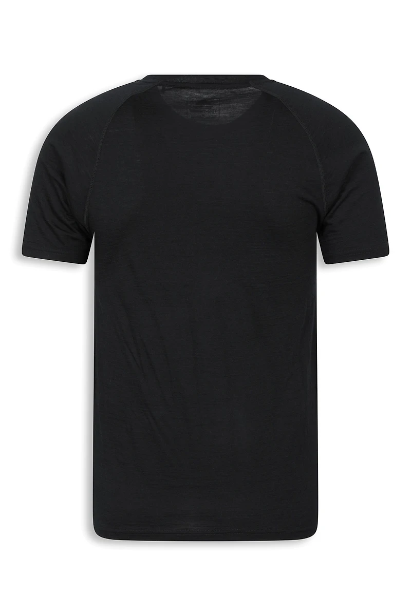 EMS Quest Mens Printed Thermal Short Sleeve Top