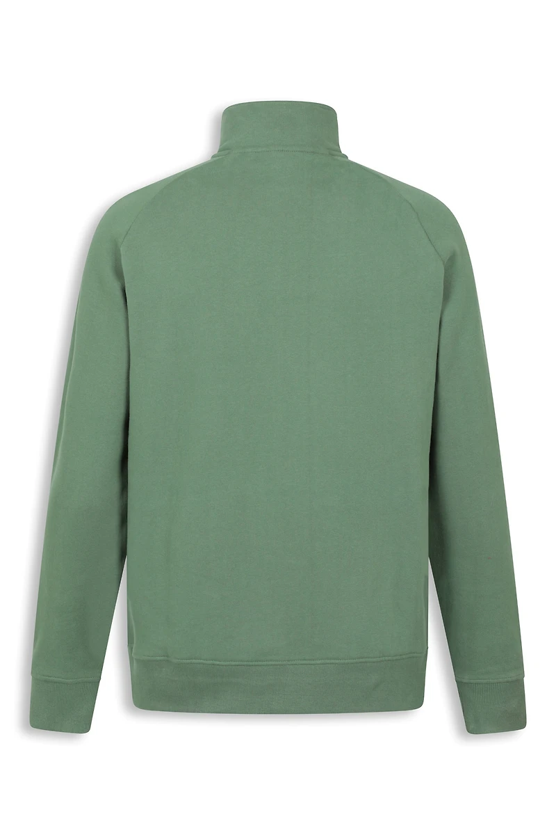 EMS Bamburgh Mens Graphic Half-Zip Sweater