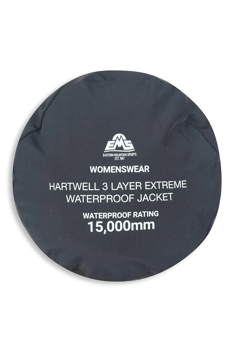 EMS Hartwell Extreme 3 Layer Women’s Waterproof Packable Jacket