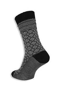 EMS Mens Spot Merino Everyday Crew Sock