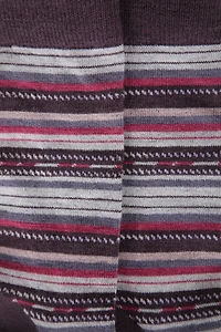 EMS Striped Merino Womens Everyday Crew Sock