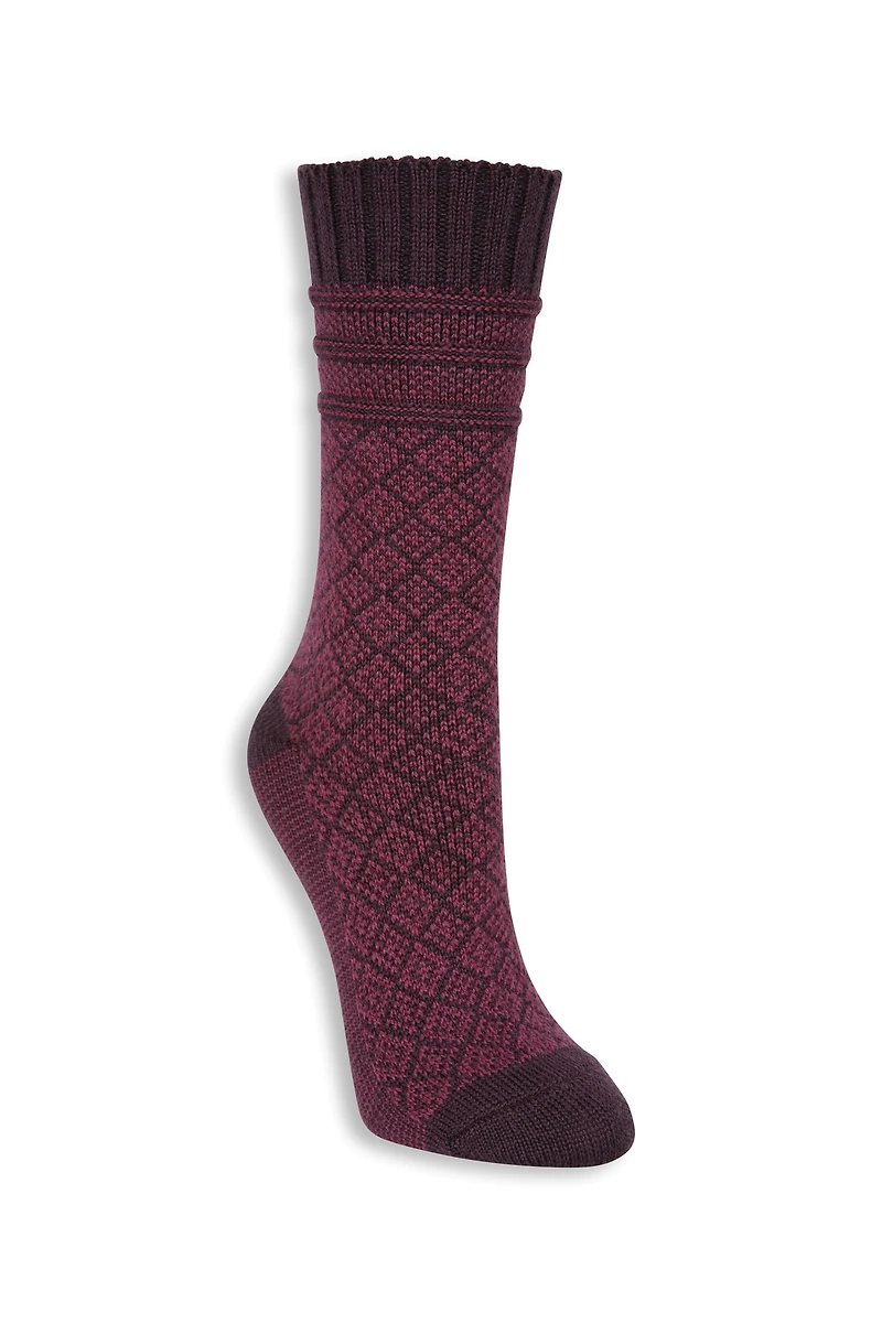 EMS Spot Merino Womens Everyday Crew Sock