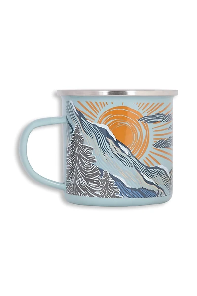 EMS Mountains Enamel Mug