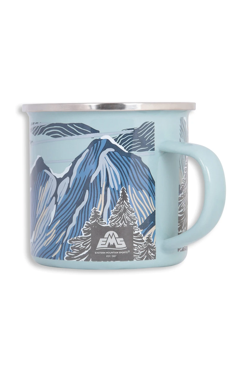 EMS Mountains Enamel Mug