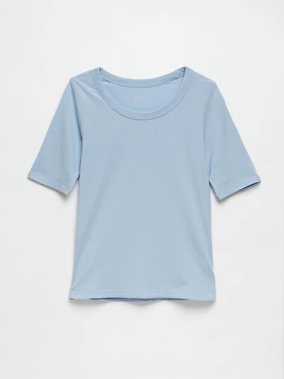 Petite Scoop Neck T-shirt