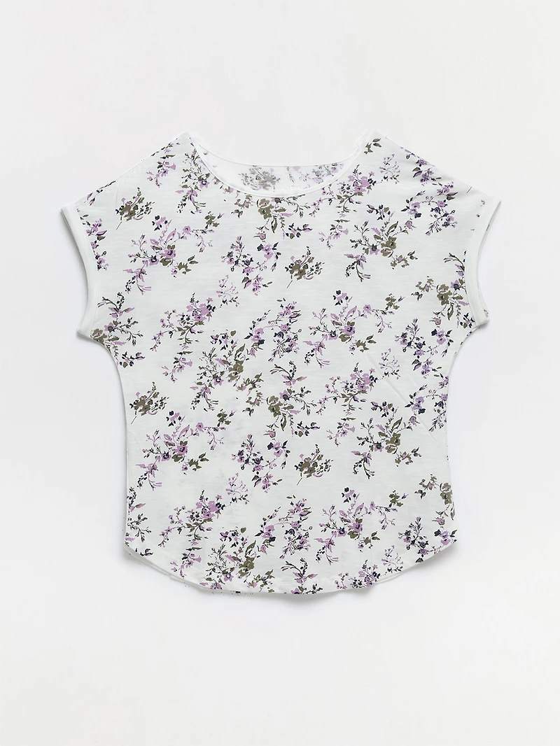 Petite Boat Neck T-Shirt