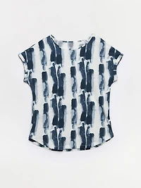 Short Sleeve Boatneck T-Shirt