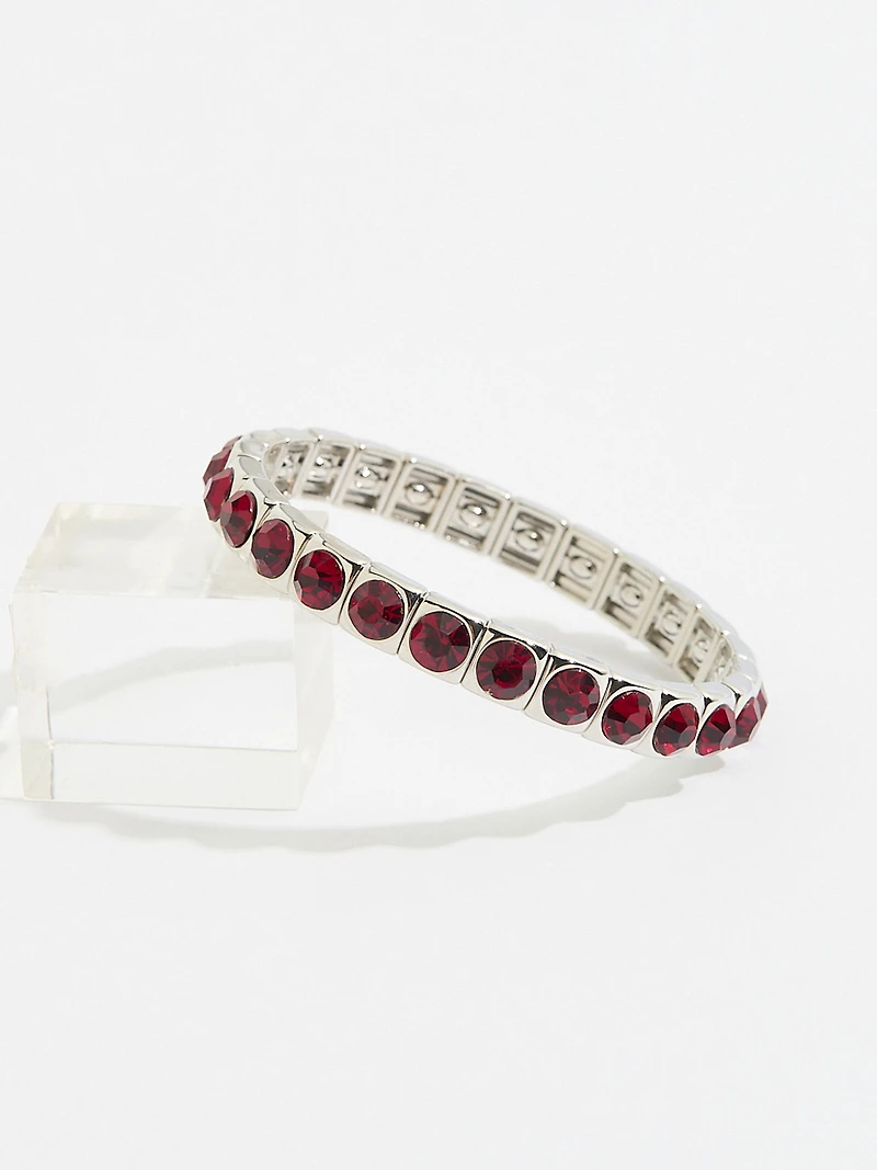 Genuine Crystal Stretch-Bracelet