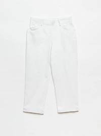 Emily Slim Microtwill Capri