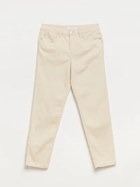 Cream Lilly Ankle Jeans