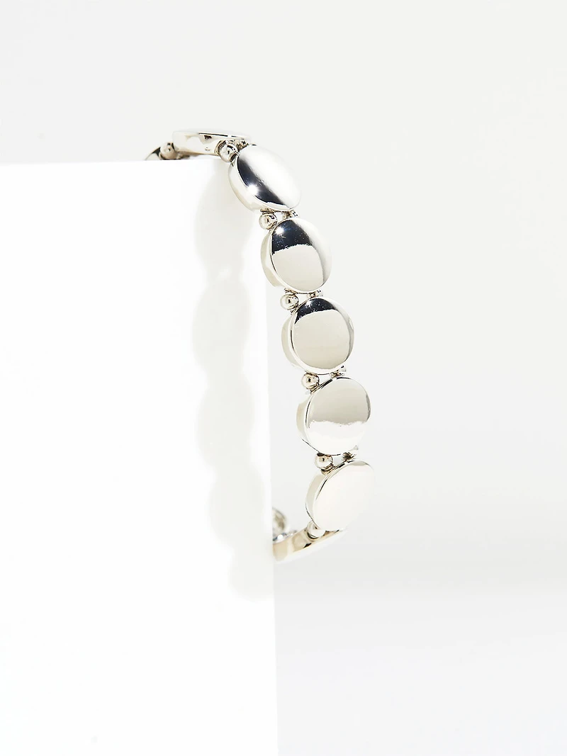 Silver Stretch Bracelet