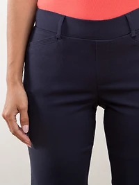 Emily Microtwill Short in Navy