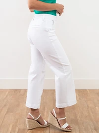 Kathryn White Ankle Jeans