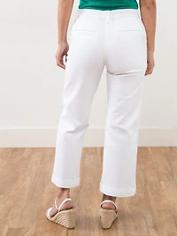 Kathryn White Ankle Jeans