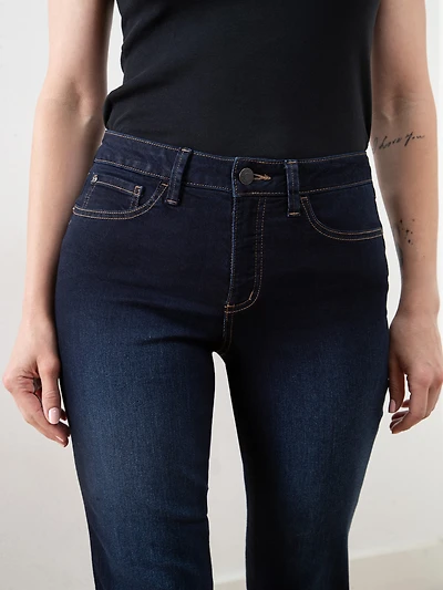 Lilly Dark Wash Jean Capris