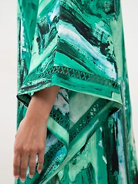 Petite Flutter One-Shoulder Dress