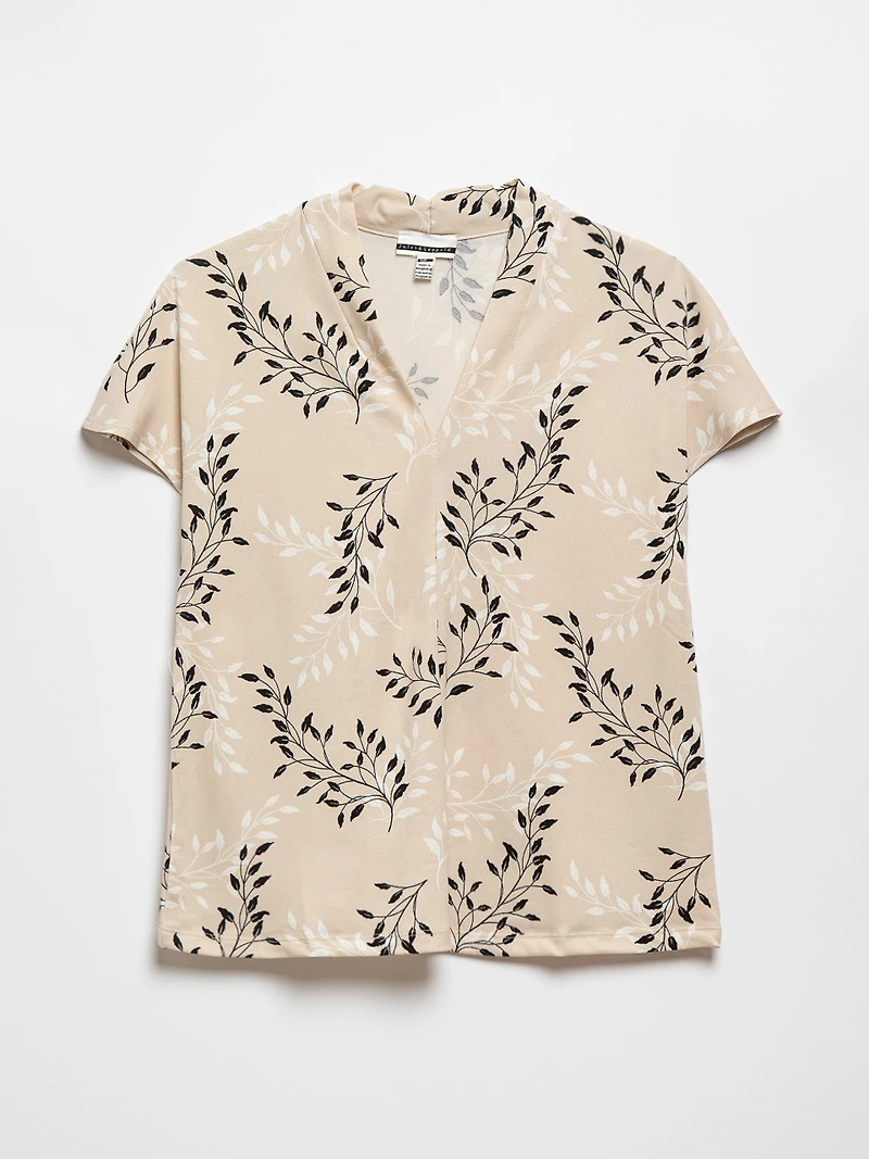 Stretch Crepe Top