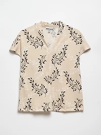 Stretch Crepe Top