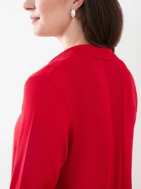 3/4 Sleeve Lightweight Knit Cardi