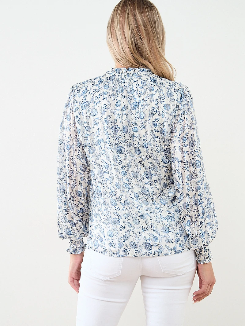 Button Front Blouse