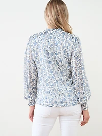 Button Front Blouse