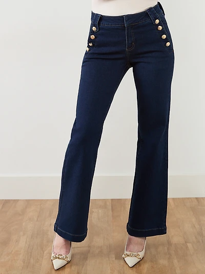 Dark Wash Sailor Jeans