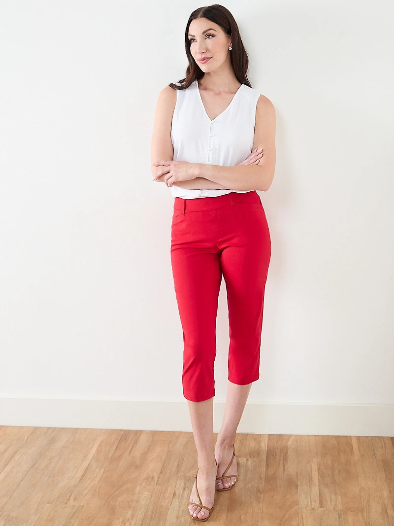 Emily Microtwill Capris
