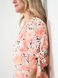 Fit and Flare Knee Length Dress