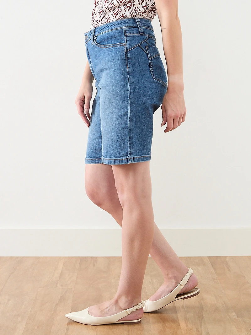 Lilly Light Wash Denim Short