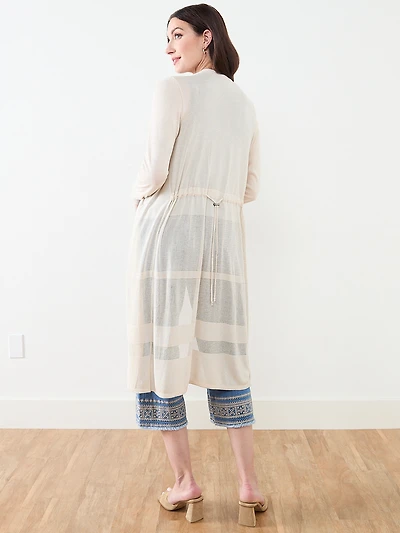 Long Sleeve Lightweight Knit Cardigan