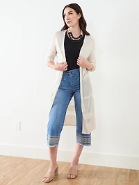 Long Sleeve Lightweight Knit Cardigan