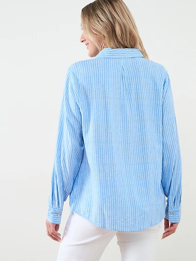Long Sleeve Linen Slub Shirt